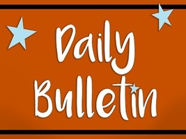 Daily Bulletin for Wednesday, Sept. 4
