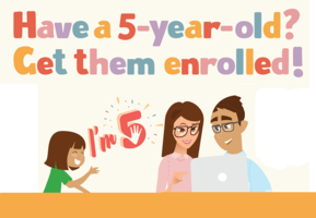 Registration for Kindergarten happening now